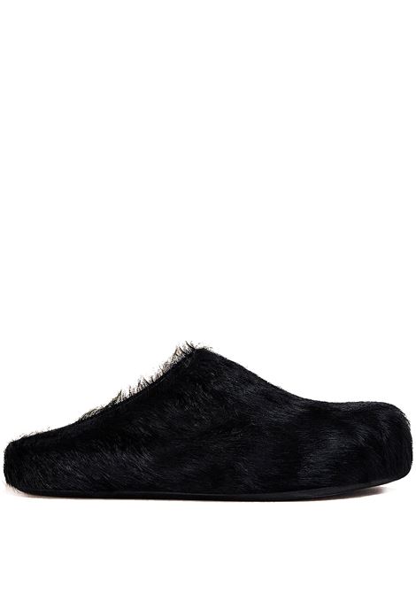 sabot fussbett uomo neri MARNI | SBMR000600 P412200N99